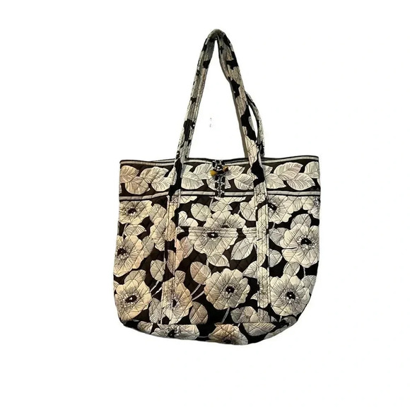 Vera Bradley Camellia Floral Get Carried Away Extra Large Travel Tote Bag - Picture 3 of 4